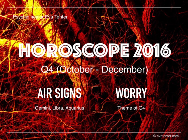 horoscope 2016 q4 air signs