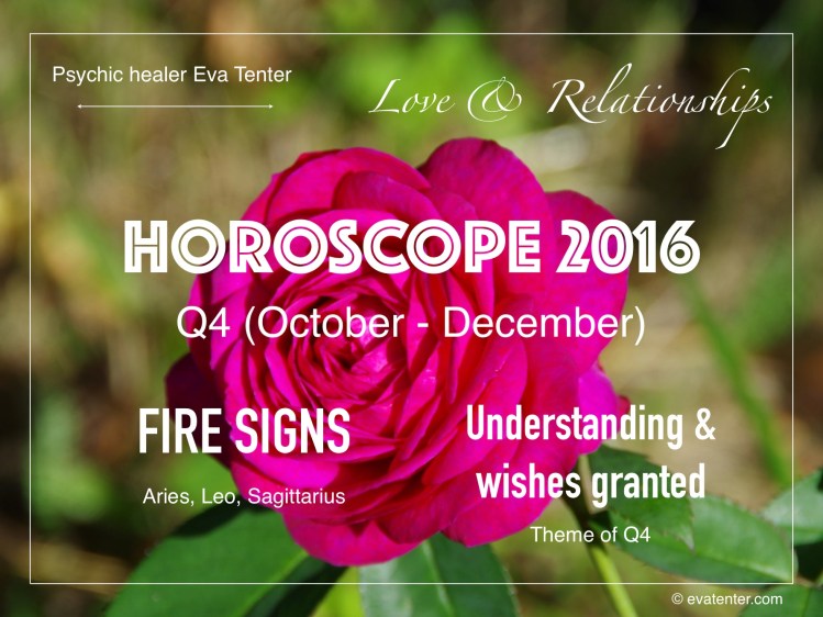 love relationships horoscope q4 2016 fire signs
