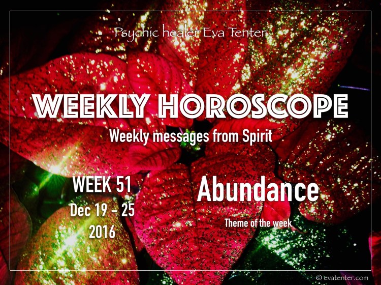weekly horoscope week 51 2016