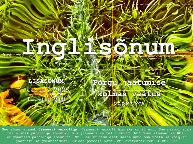 jaanuar 2025 tulemärgid