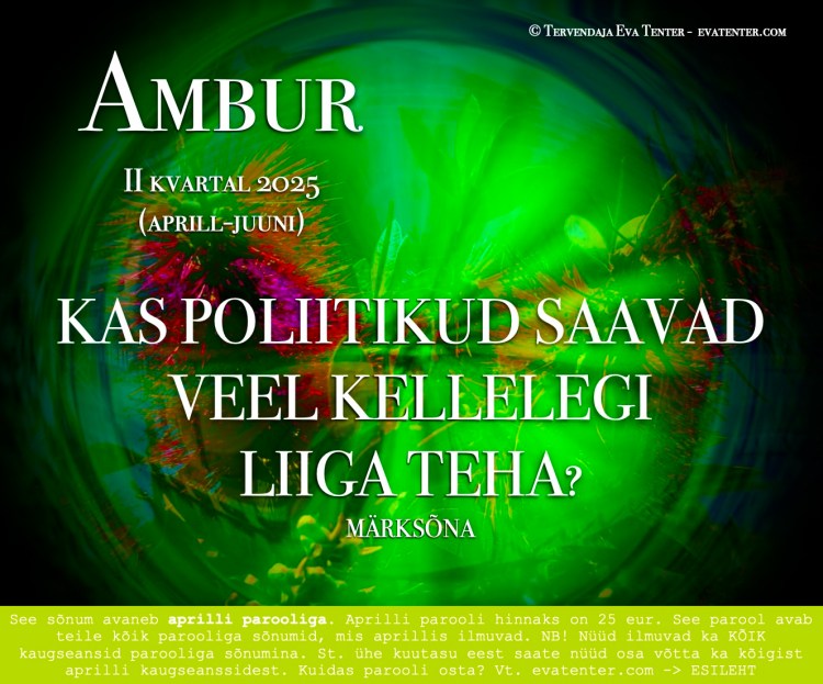 ambur aprill mai juuni 2025