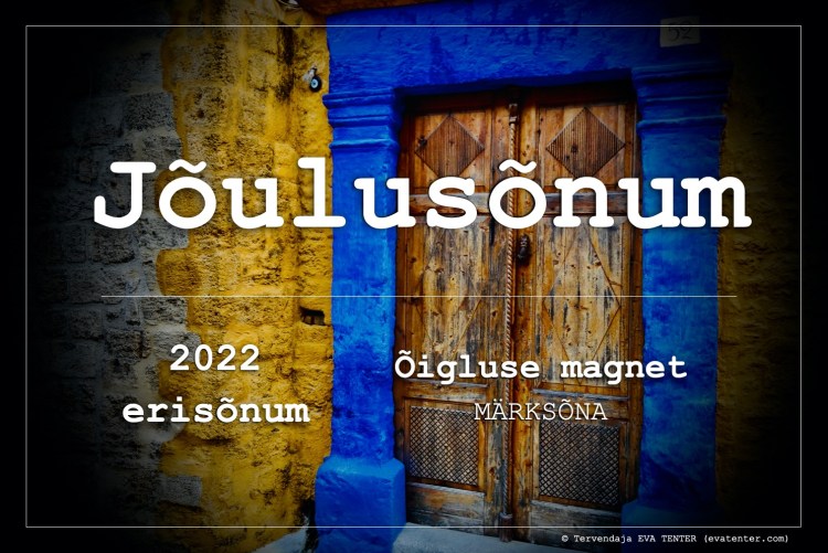 2022 erisõnum