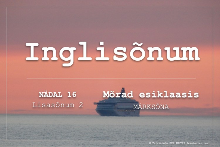 lisasõnum 2 nädal 16 2021