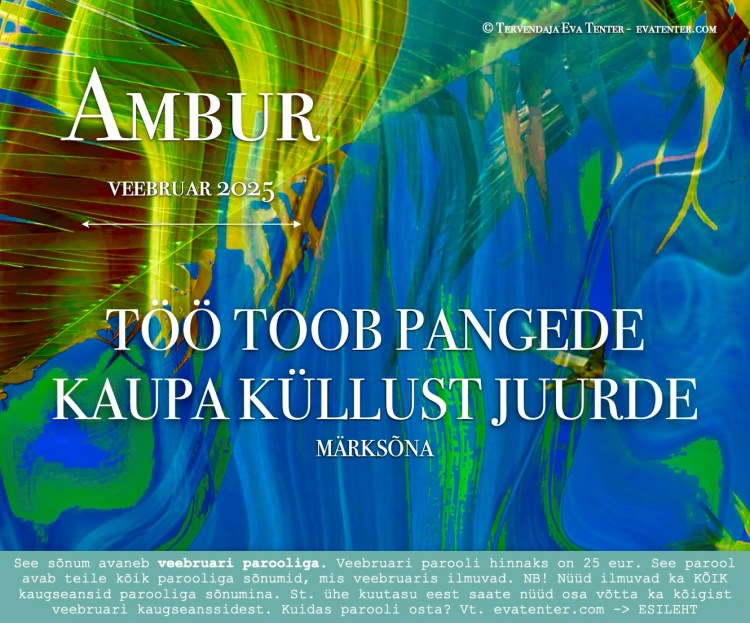 horoskoop ambur veebruar 2025