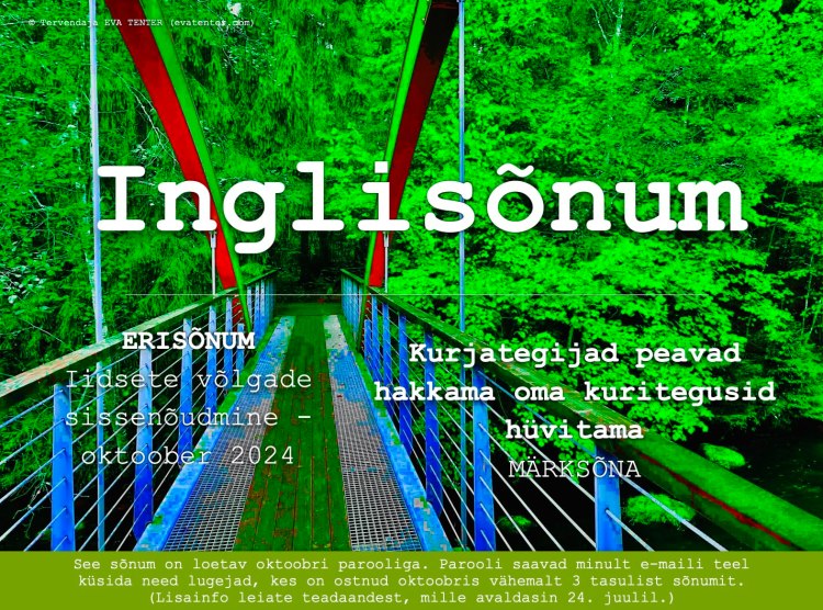 okt 2024 iidsete võlgade sissenõudmine erisõnum