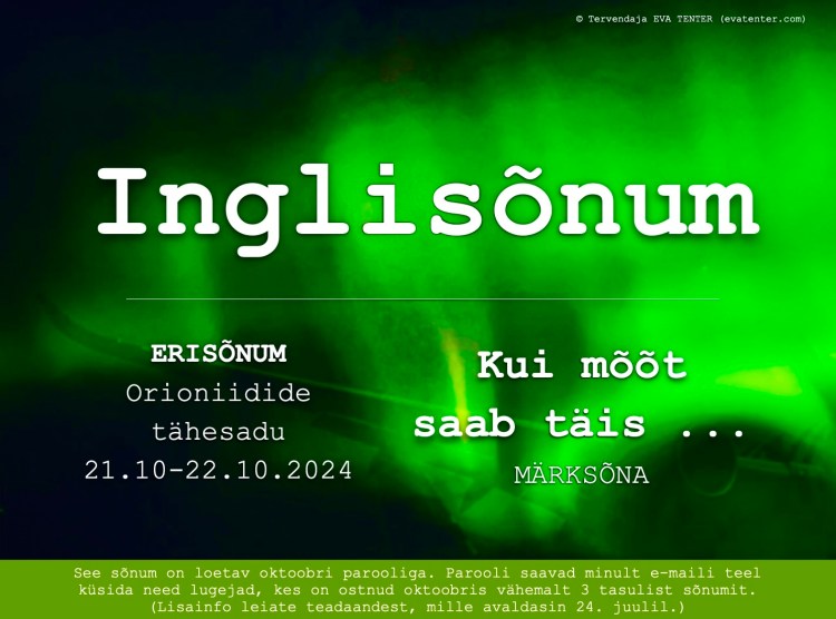 orioniidid tähesadu 2024