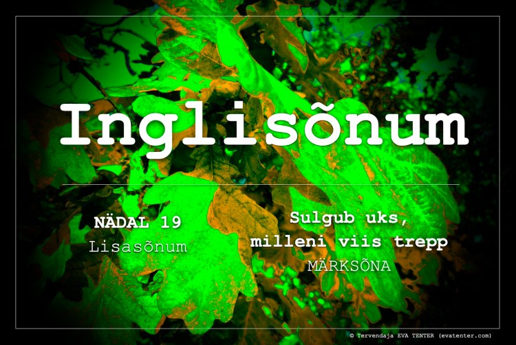 nädal 19 2022 lisasõnum