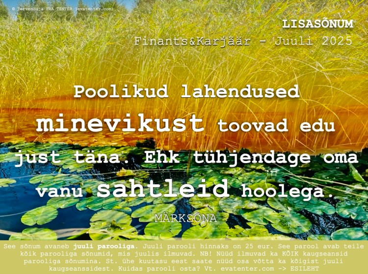 horoskoop juuli töö raha 2025