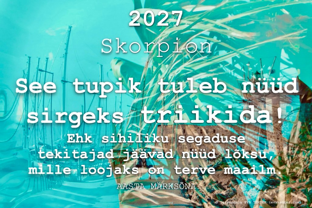 horoskoop 2027 skorpion